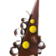 Bild zum Rezept von Eddie Benghanems Buche Chocolat Mango